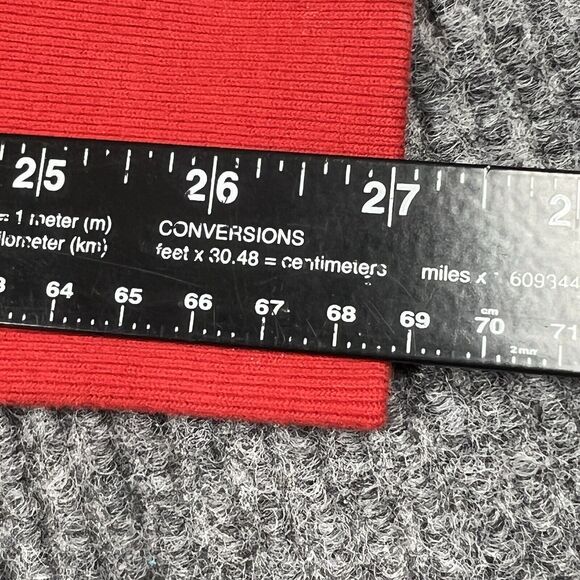 Abercrombie & Fitch NY Hoodie Sweatshirt Women Large Red Pullover Activewear Top - Picture 14 of 15